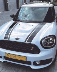 Mini Cooper S de-chrome +striping