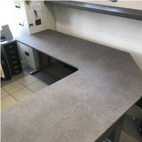 Desk Concrete Look