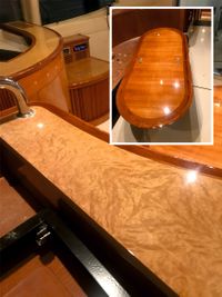 Yacht Interior High Gloss UV lak